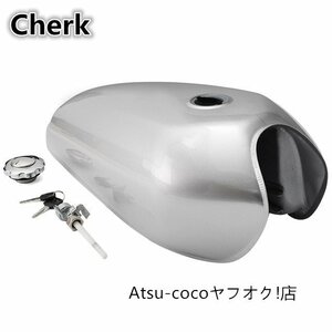 汎用品 オートバイ ヴィンテージ 9L ガソリンタンク ホンダ CG125 CG250 CG125S カフェレーサー レトロ カスタマイズ