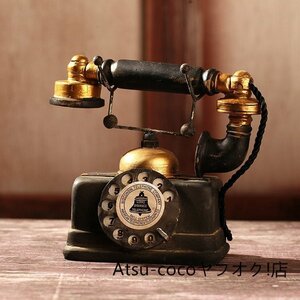  new goods telephone machine antique Showa Retro Vintage dial type retro miscellaneous goods collection ornament 