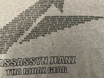 Assassin jeans アサシンジーンズ　Tシャツ XL アバランチ_画像3