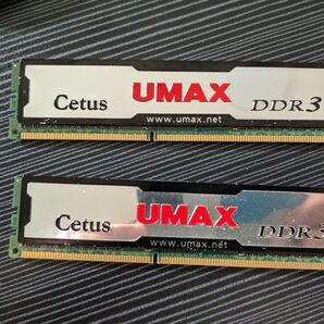 UMAX メモリ 16Gb (8GBx2) ddr3 pc10600 buss1333