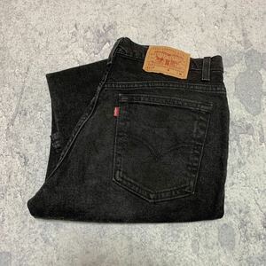 90s 00s USA製 Levi’s リーバイス 517 ブラック デニムパンツ フレア ブーツカット BOOT CUT