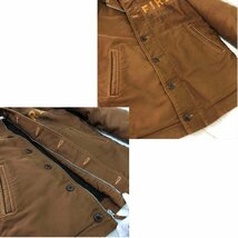 BOOTLEGGERS ブートレガーズ DOCKER JACKET デッキジャケット ドッカージャケット 01191004 SIZE: 36 ブラウン MU63202404050105_画像5