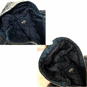 BILLABONG ビラボン インディゴ ベロア ウォッシュド 中綿ジャケット SIZE: M メンズ MH632024051001の画像3