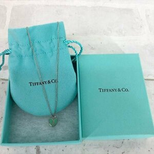 TIFFANY＆Co ティファニー 箱有 ハートロック ネックレス ペンダント アクセサリー シルバー/ティファニーブルー LU632024051402