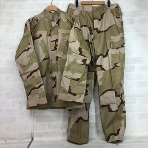 ミリタリー サバゲ― セットアップ 迷彩服 BDUジャケット カーゴパンツ SIZE:M デザートカモ MU632024050205