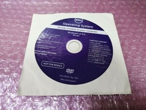 新品 DELL Windows10 Professional 64bit DVDメディア