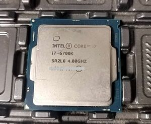 Intel Core i7-6700K 4.00GHz （第6世代） 送料無料
