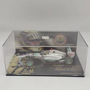 【未使用】ミニチャンプス 1/43 PAUL’S MODEL ART MERCEDES GP PETRONAS F1 TEAM 2011 MICHAEL SCHUMACHER 20TH ミニカー / MINICHAMPS