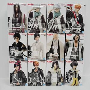 [ unopened ]BLEACH SOLID AND SOULS figure 12 body set / black cape one . day number . winter ... tree .. Yamamoto origin .. -ply .. tree Lucia . tree Byakuya . bee 