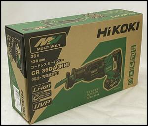 未使用 HiKOKI 36V 130mm セーバソー CR36DA(NN) マルチボルト 本体のみ ハイコーキ 領収書可