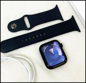 中古 Apple Watch SE2 第2世代 44mm GPSモデル A2723 MRE93J/A ミッドナイトスポーツバンド アップルウォッチ バッテリー 98％