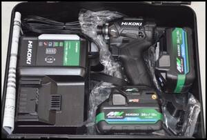  unused Hikoki WH36DC 2XPSZ(B) black strong black multi bolt 2XPBSZ 36V impact driver receipt possible (2)