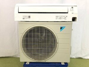 美品♪ダイキン DAIKIN エアコン おもに6畳用 6畳～9畳 2.2kW 風ないス運転 クーラー S22WTES-W(F22WTES-W + R22WES) 2019年製 TD04082N