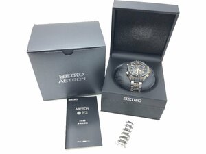 SEIKO セイコー ASTRON アストロン GPSソーラーウオッチ クロノグラフ 腕時計 メンズ 針位置自動修正 金属バンド 8X82-0AB0 Y05036N