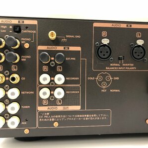 美品♪DENON デノン プリメインアンプ PMA-SX1 フラッグシップモデル プレミアムシルバー リモコン 元箱付き 音響機材 Y05002Nの画像8