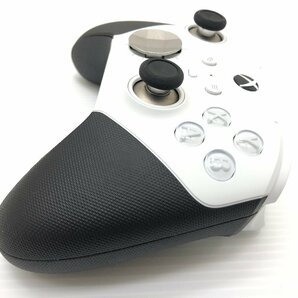 美品♪マイクロソフト Microsoft Xbox Elite Series 2 シリーズ2 ワイヤレス コントローラー 1797 ラバー加工グリップ ホワイト Y05056Nの画像6