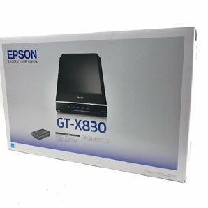 未使用品 EPSON エプソン カラリオ GT-X830 フラットベッドスキャナー A4 6400dpi Y04162Sの画像1