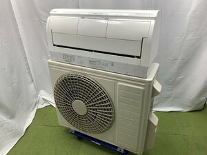 美品♪HITACHI 日立 白くまくん エアコン おもに18畳用 15畳～23畳 5.6kW 自動クリーン イオン空清 RAS-JT56L2E9 2021年製 d05032N