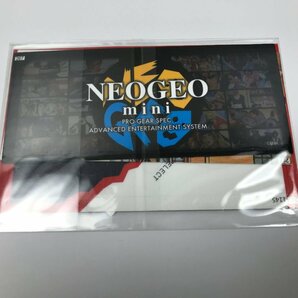 極美品★SNK NEOGEO mini ネオジオ ミニゲーム機 3.5型液晶ディスプレイ 40作品収録 アーケード筐体デザイン 餓狼伝説 FM1J2X1800 Y05083Nの画像10