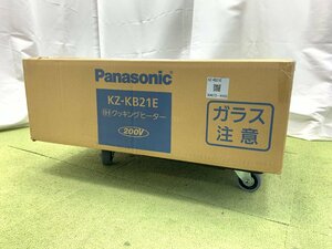 2023年製 未使用品★パナソニック Panasonic IHクッキングヒーター 2口 左右IH10段階火力調整 水無ロースター KZ-KB21E 05016N