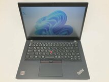 レノボ ThinkPad X395 ノートPC 13.3 Win11Home AMD Ryzen 3 PRO 3300U Radeon Vega 8GB SSD256GB 20NLCTO1WW TP00106B 1円～ Y05106S_画像2