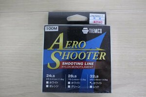 TIEMCO エアロシューター 32LB ホワイト100ｍ 未使用 （B45）