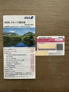 全日空 ANA 株主優待券1枚＋冊子付き