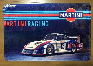 誰も持ってない？歴代MARTINI　RACING　マルティニ　ポルシェロゴ　部屋マット・デスク下マット・玄関マット送料安！ポルシェ　ランチア