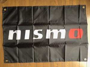  free shipping!. part shop .!NISMO Nismo Logo banner tapestry flag flag extra-large size R35 Z34 Nismo March Note o-la