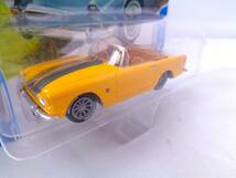 ◆JOHNNY LIGHTNING　ジョニーライトニング　1/64　1965 Sunbeam Tiger　Racing Yellow　サンビーム タイガー_画像2