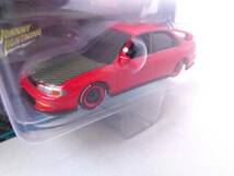 ◆JOHNNY LIGHTNING　ジョニーライトニング　1/64　1995 Honda Accord　No.6　Euro Red Gloss　ホンダ アコード　レッド　IMPORT HEAT_画像2