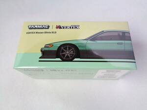 TARMAC　ターマック　1/64　VERTEX Nissan Silvia S13　Green/Grey　日産シルビア　グリーン/グレー　②