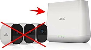 Arlo Pro ベースステーション VMB4000 カメラなし ネットワーク 防犯 ワイヤレス 見守り 簡単設置 どこからでも見れる 未使用
