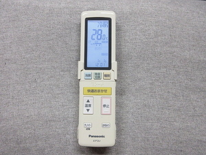 Panasonic　エアコンリモコン　ACXA75C02050　赤外線確認済