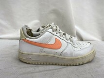 NIKE ナイキ レディース 23cm ホワイト　AIR FORCE 1 07 エアフォース1 ローカットスニーカー 315115-157 スレ破れあり_画像4