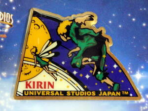 ＊ピンバッジ ピーターパン＊USJ　５周年記念＊KIRIN 非売品