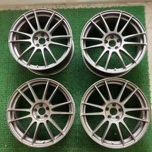 RAYS gram LIGHTS 57XTREME社外アルミホイール 18x7.5J+40,18×8.5J+45 100-5H 中古品4本【777】