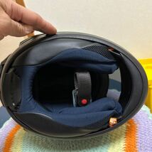 アライ Arai RX-7X ヘルメット フルフェイスヘルメット グラスブラック レーシングスポイラー 付き Mサイズ　Sサイズの方も_画像8