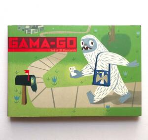 ◆ビンテージ Gama-go 31 Postcards Book ガマゴ ポストカードブック 2004年 生産終了品 Tim Biskup 検 怪獣 雪男 Yeti ネコ