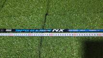 ★レア★Speeder BLUE NX50 S★NX スピーダーブルー 50S★★テーラーメイドスリーブ☆ステルス RBZ2 SLDR R15 M1 M3 M5 SIM★3W　5W FW 33_画像3