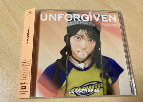 【LE SSERAFIM 】【中古】UNFORGIVEN・ウンチェ CD