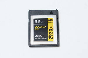 #117a Lexar レキサー XQD メモリーカード 32GB Lexar Professional 440MB/s 2933x