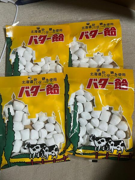 茶木 北海道バター飴 4袋