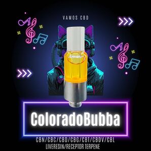 CBNリキッド コロラドバッバ 0.5ml 最高品質フルガラスカートリッジ 