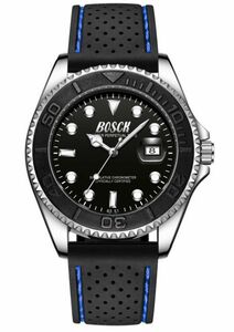 ■□ セール □■ 新品 BOSCH2 ビジネス 腕時計 ブラック 黒 日付表示