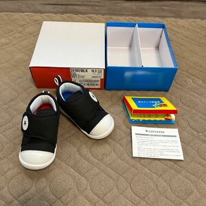  Converse First Star First*Star BLACK 14.5cm baby все Star 