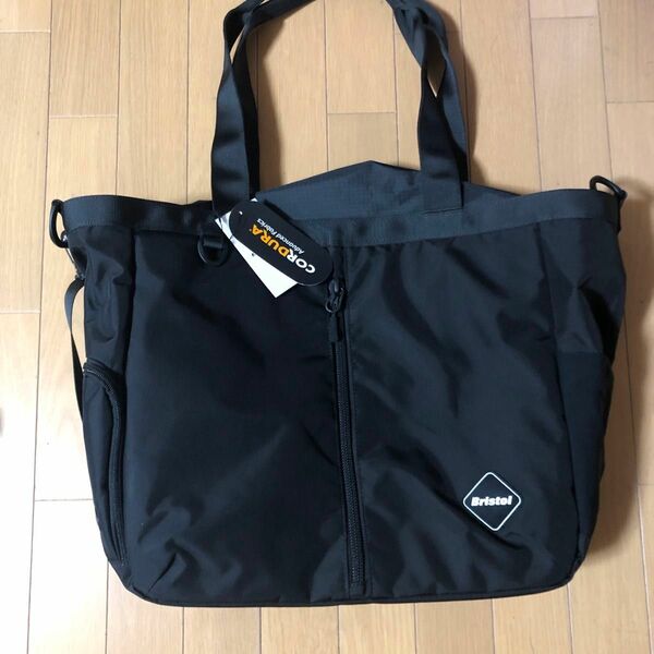 レアルブリストル トートバッグ ナイロン ブラック 2WAY BAG 黒　FCRB