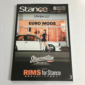 [ 2024年発行 ] Stance MAGAZINE #60 スタンスマガジン 3月号 特別 付録 コラボ ステッカー 本 雑誌 車 Stancenation 2023 TOKYO 3 