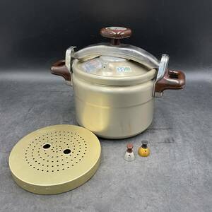 RIKEN 家庭用 圧力鍋 使用圧 0.8kg/ 6.0 内径約21cm 高さ約17cm 