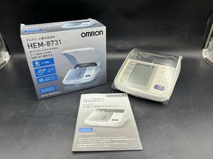 【動作品】OMRON/オムロン 自動電子血圧計 上腕式 健康器具 HEM-8731